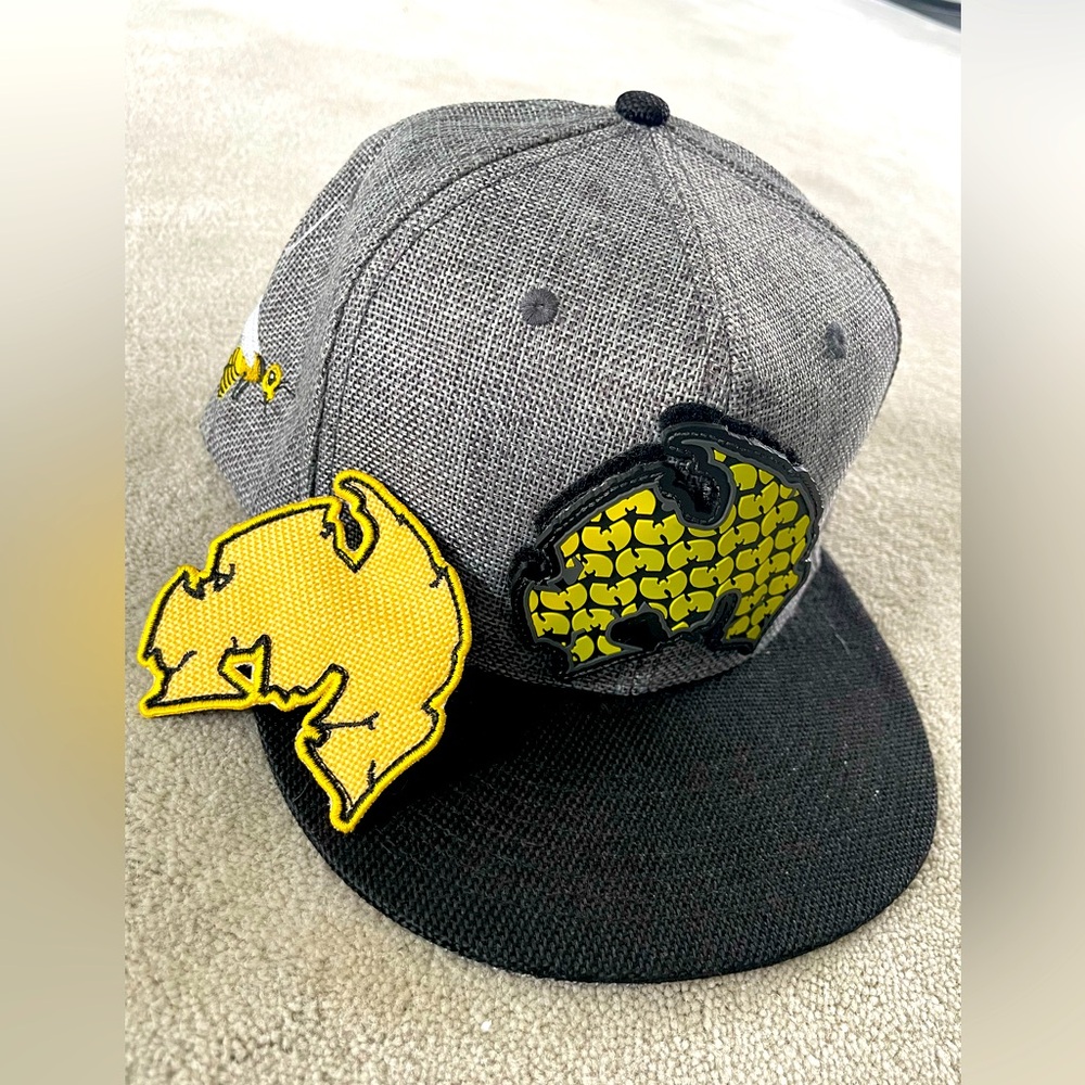 Grassroots X Method Man Methodroots S/M SnapBack Hat w/ patches